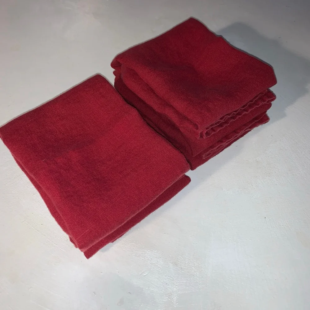 Unbranded Red Table Linens One Size - Picture 1 of 5